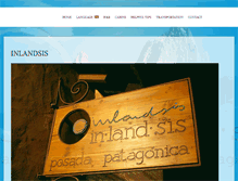 Tablet Screenshot of inlandsis.com.ar